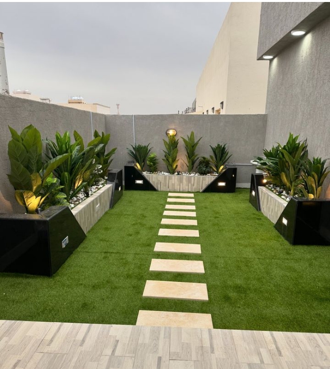 تصميم حدائق فلل بالرياض بأسلوب احترافي وأفكار فريدة | زهرة بستاني